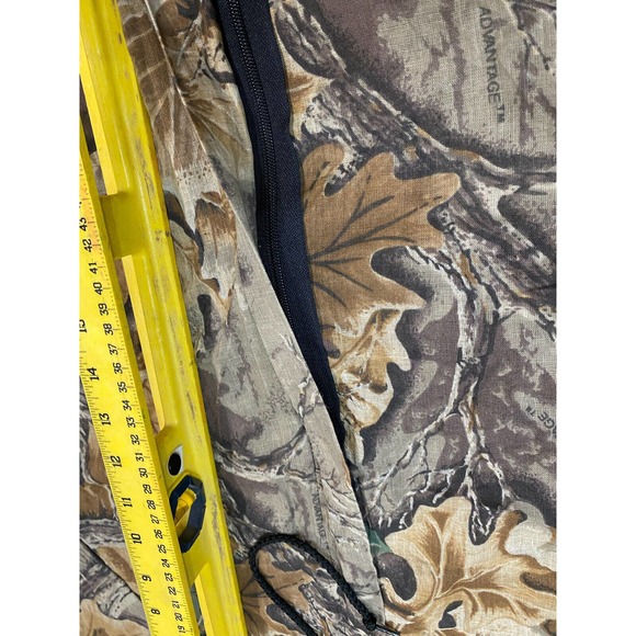 Vintage Spartan Reeltree Camo Long Sleeve Zip Shirt Made in USA Men’s XL - Picture 4 of 6